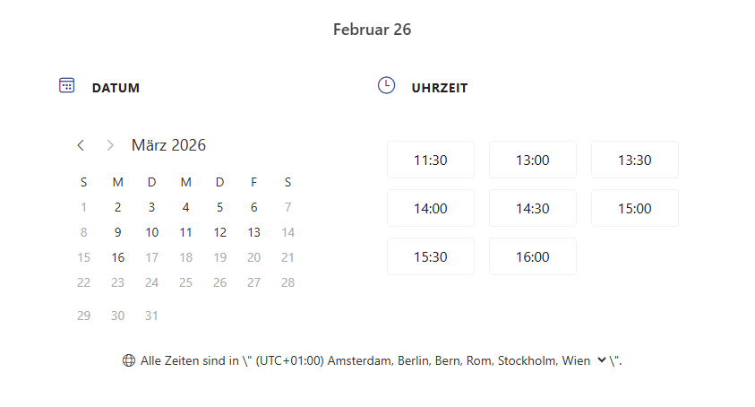 Bookings-Screenshot