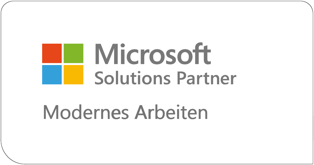 Logo Microsoft Solutions Partner Modernes Arbeiten